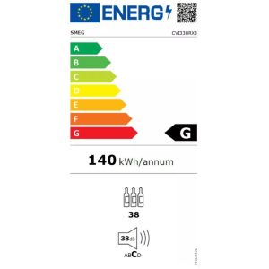 Cave à vin Smeg CVI338RX3
